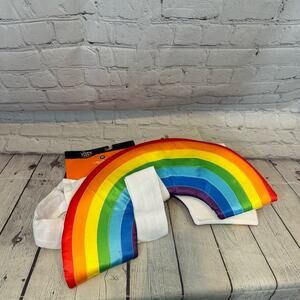 Target Hyde & EEK Light Up Rainbow Dog Halloween Costumed